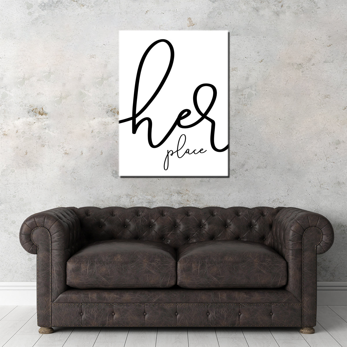 Stunning Her Place Wall Art by Melanie Viola
