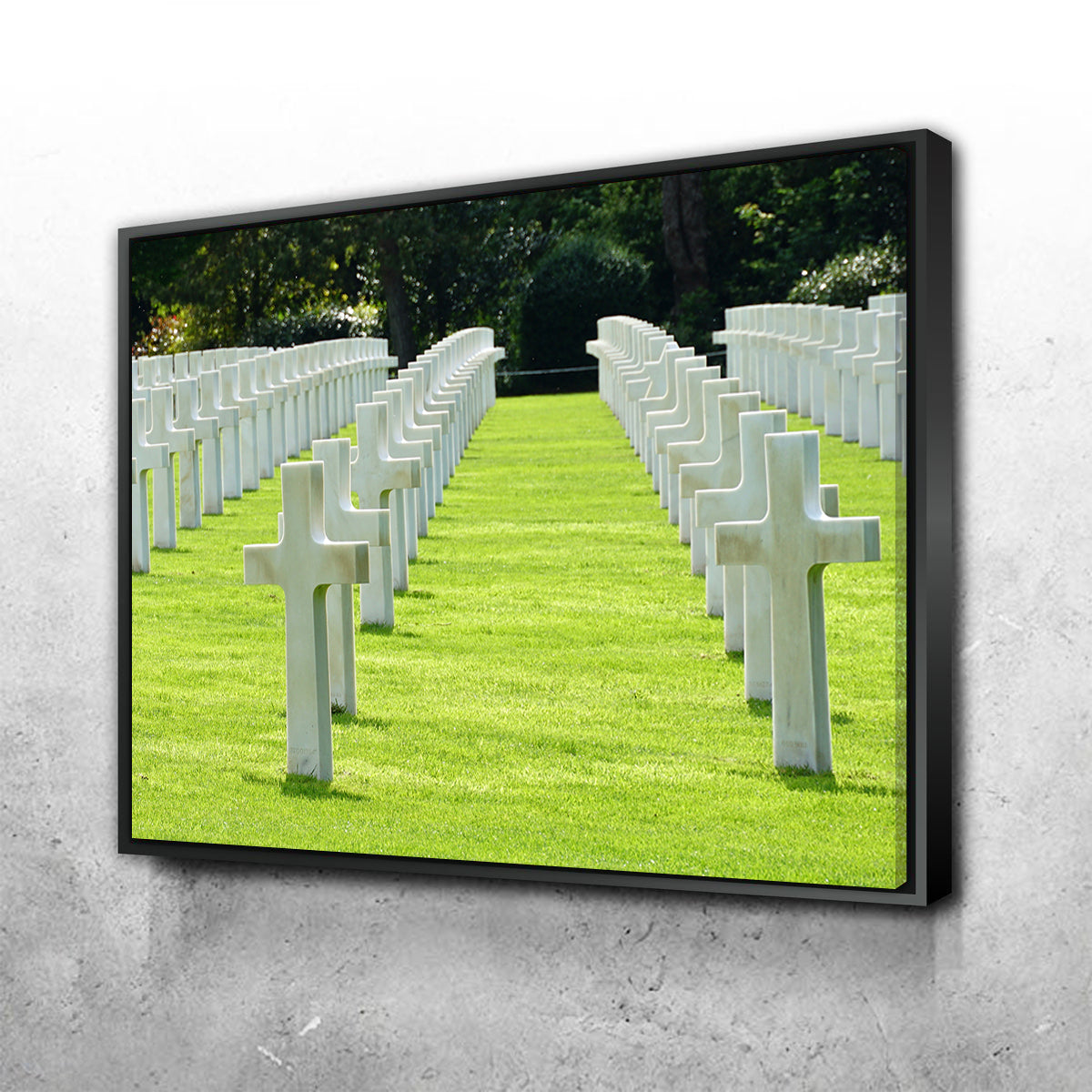 Normandy American Military Cemetery Stunning Wall Art by David Campbell