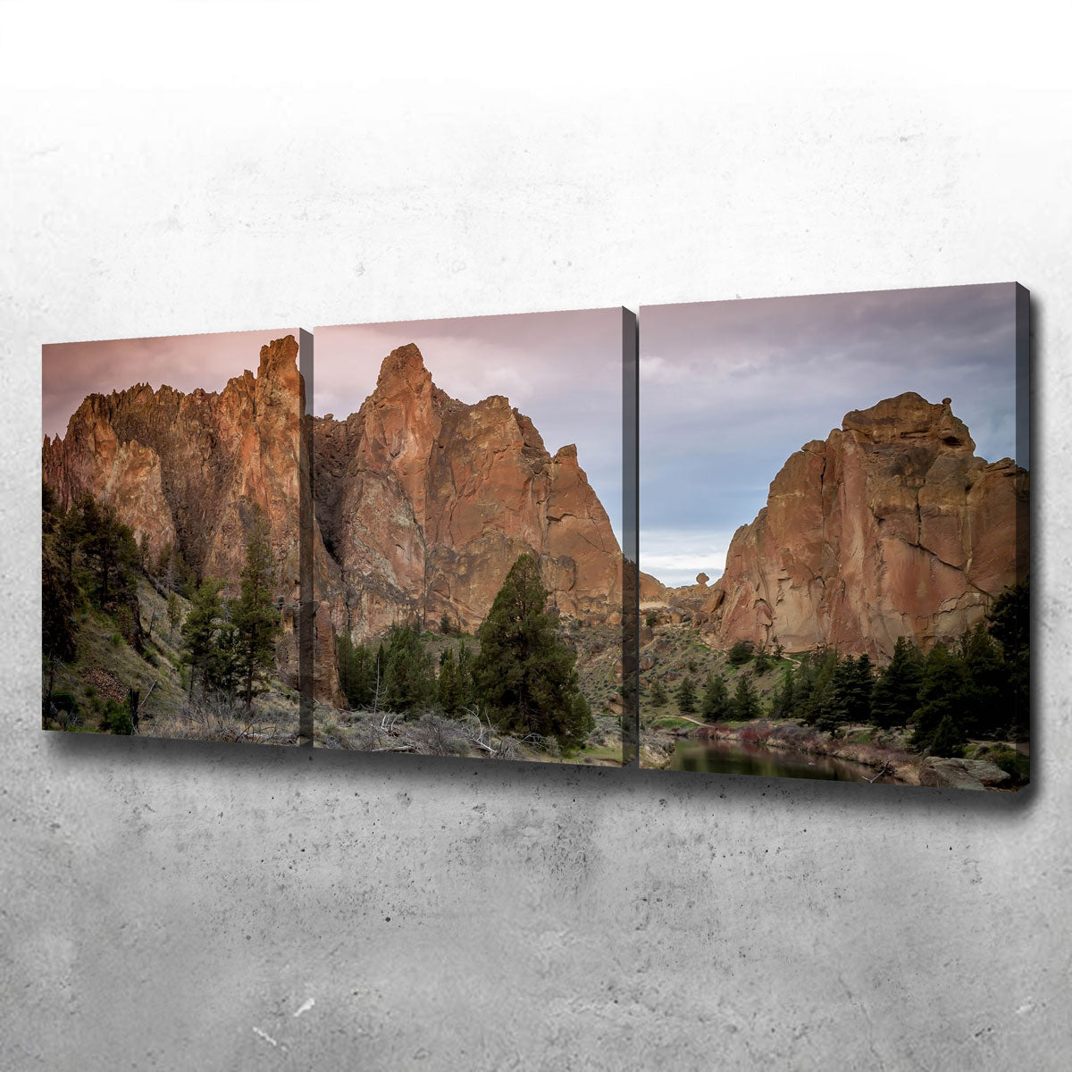 Stunning Smith Rock State Park Wall Art - Museum Quality Canvas Prints