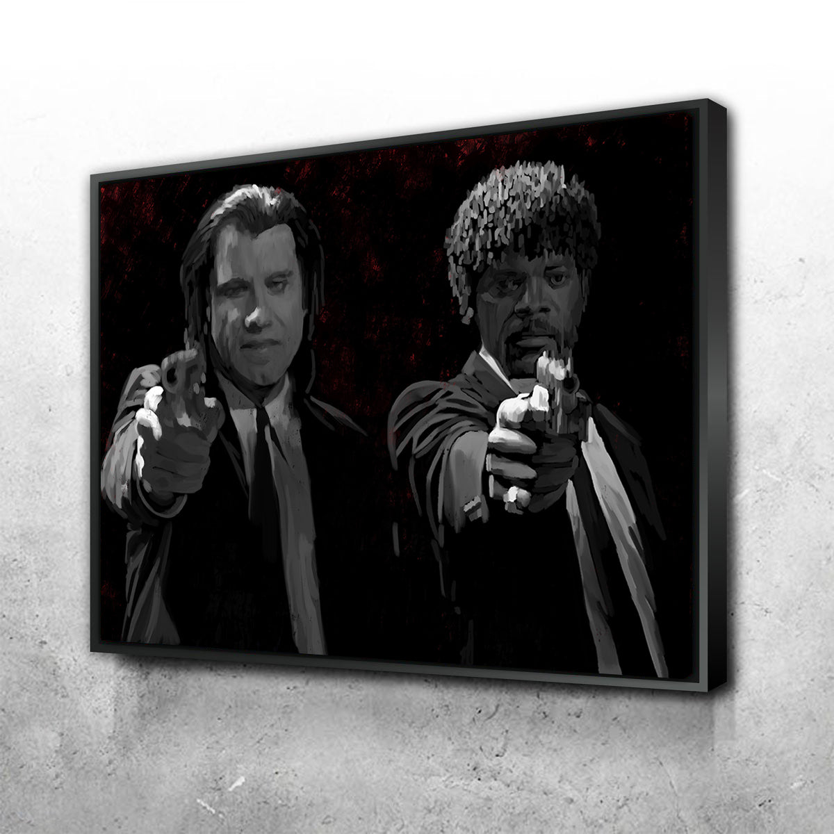 Stunning Portrait of Jules and Vincent Wall Art by Andy Brackpool