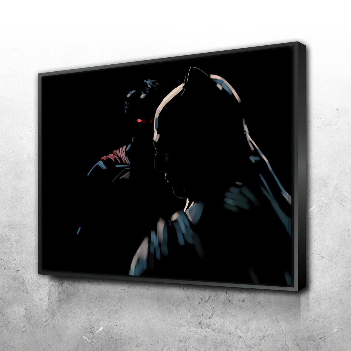 Epic Batman Vs Superman Wall Art by Andy Brackpool