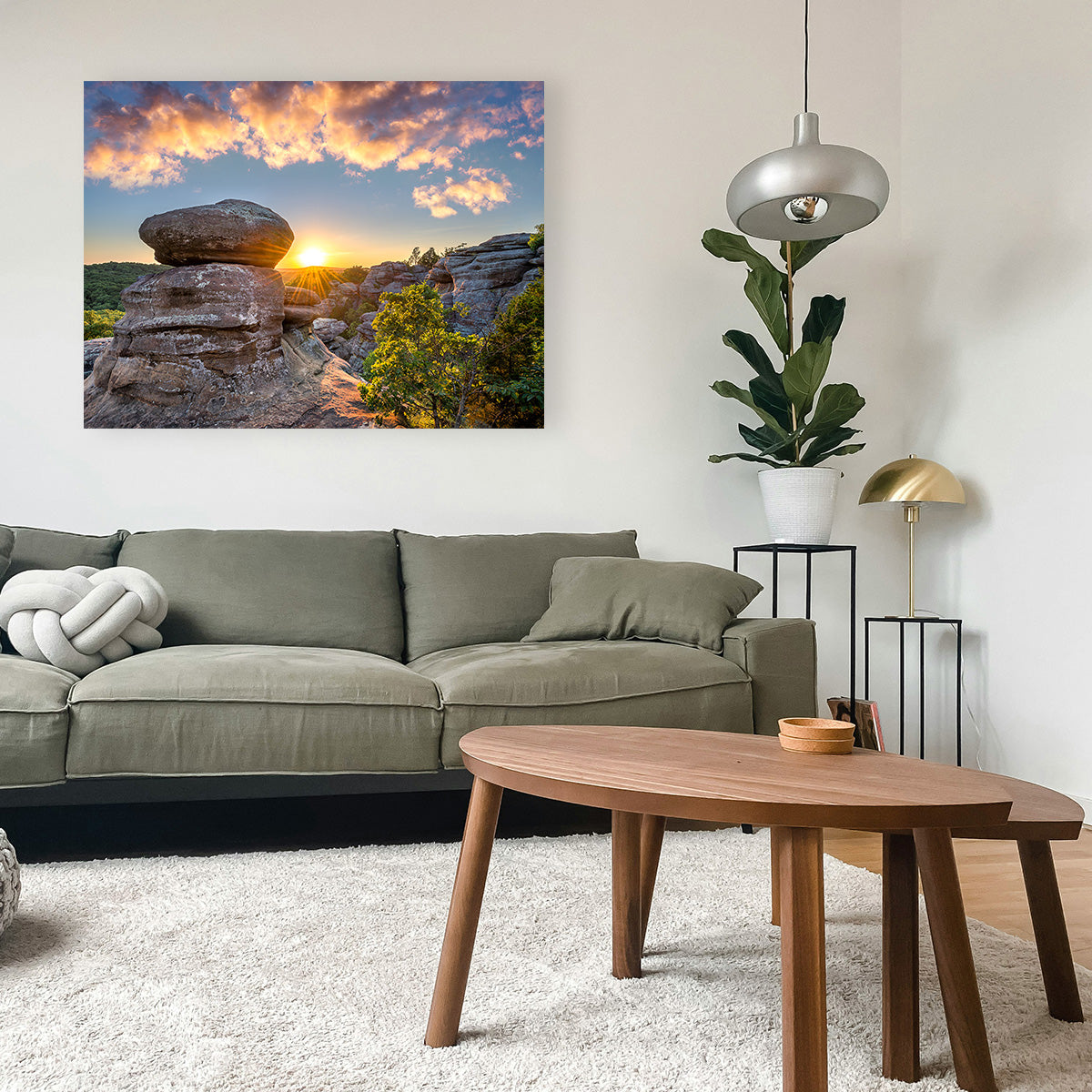 Shawnee National Forest - Garden of the Gods Stunning Wall Art for Your Home Decor