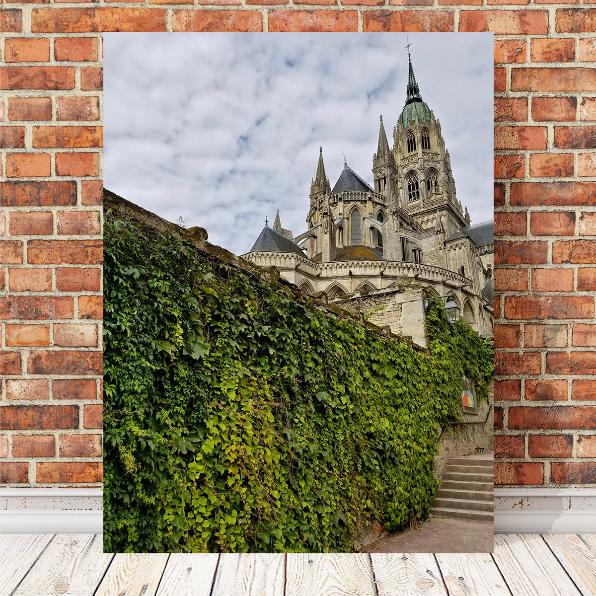 Exquisite Bayeux Cathedral Wall Art by David Campbell