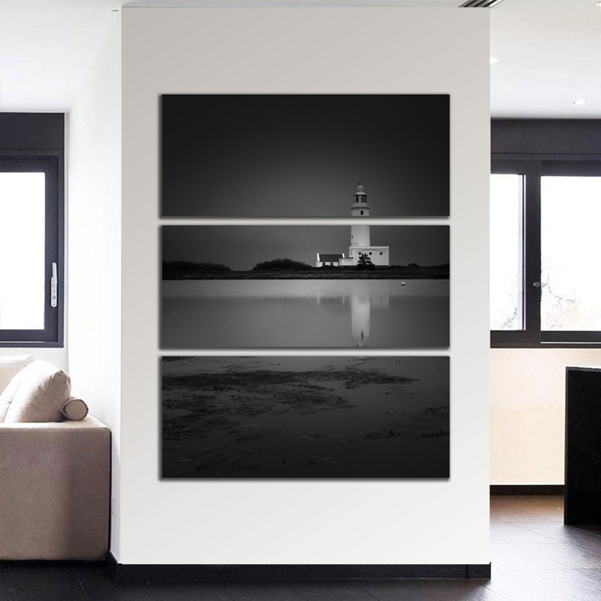 Stunning Hurst Point Lighthouse Wall Art by Mike Cotton