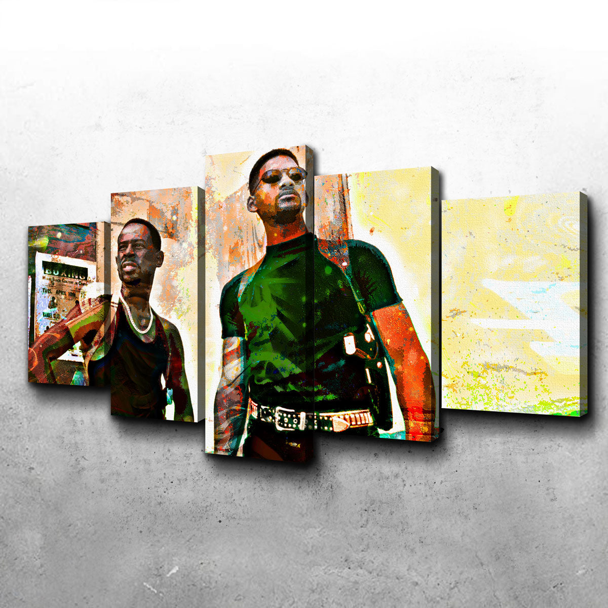 Stunning Bad Boys Wall Art for Home Decor