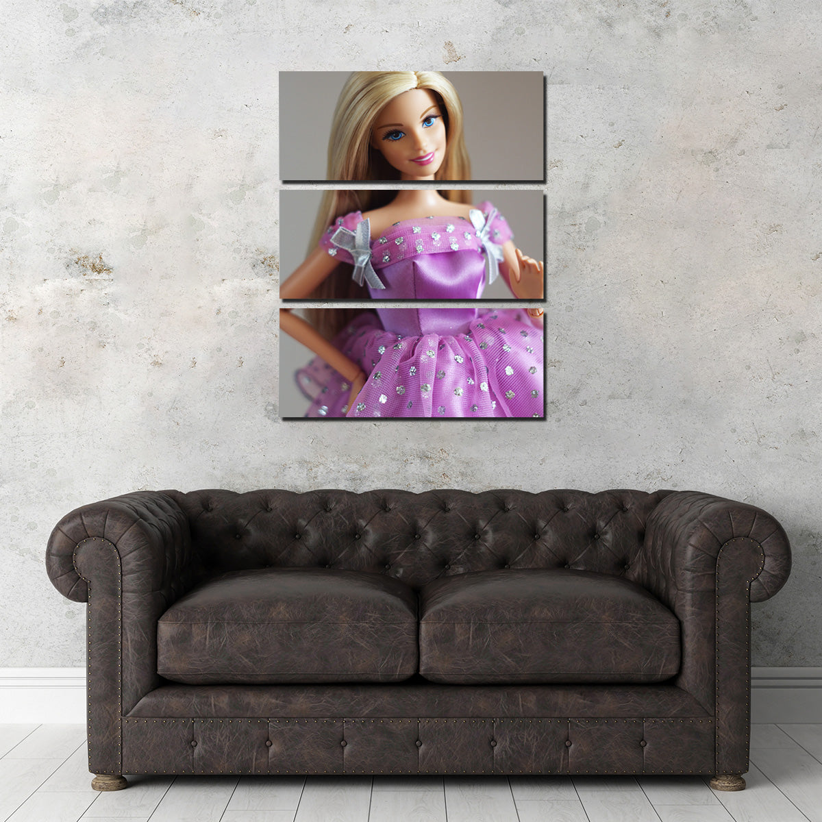 Gorgeous Barbie Purple - Ideal Decor Piece