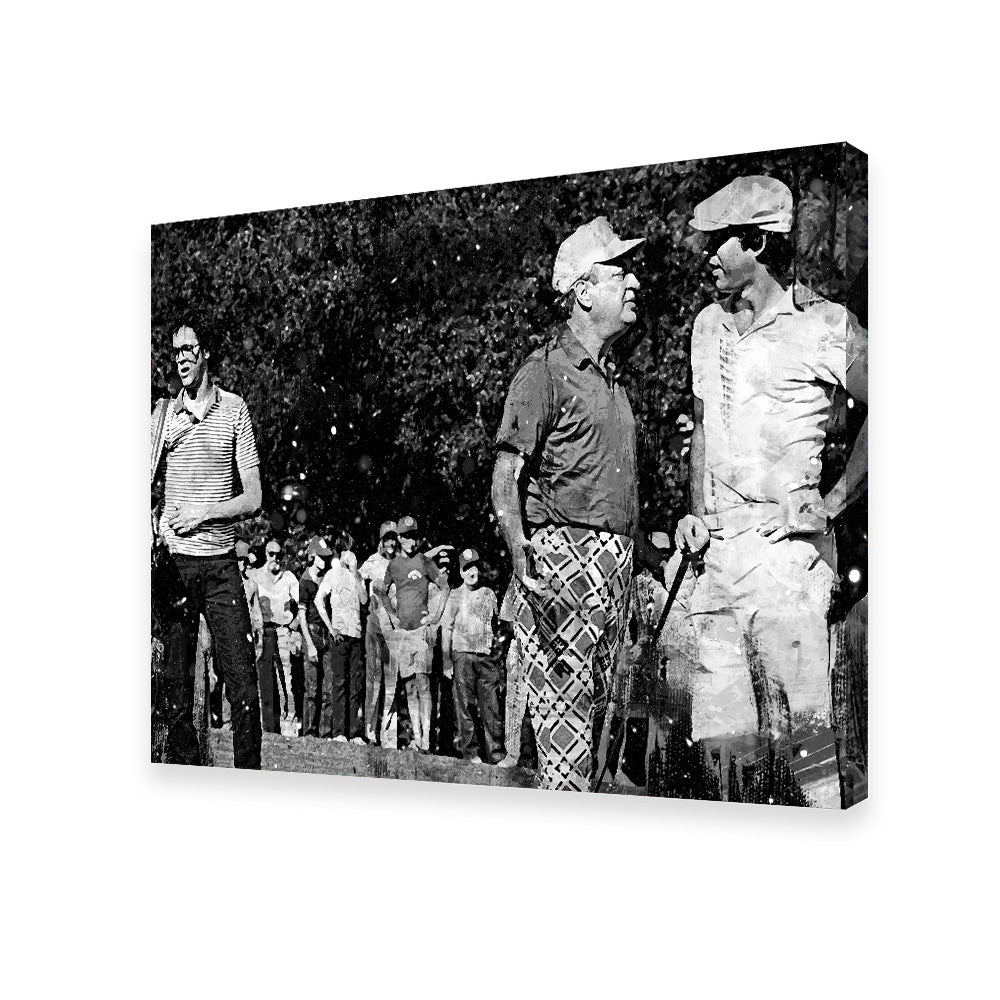 Al & Ty Caddyshack Stunning Grayscale Wall Art for Decor Enthusiasts