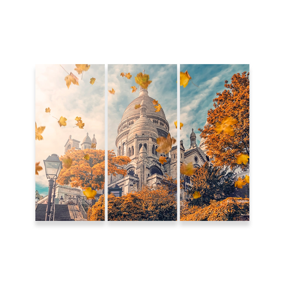 Autumn In Montmartre Stunning Wall Art - Ideal Decor Piece