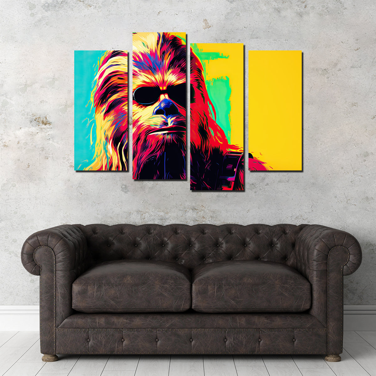 Stunning Cewbacca Shades Wall Art by Ralph & Laura Design