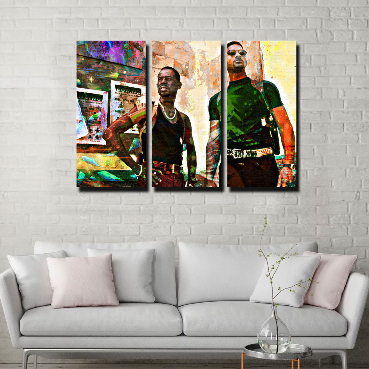 Stunning Bad Boys Wall Art for Home Decor