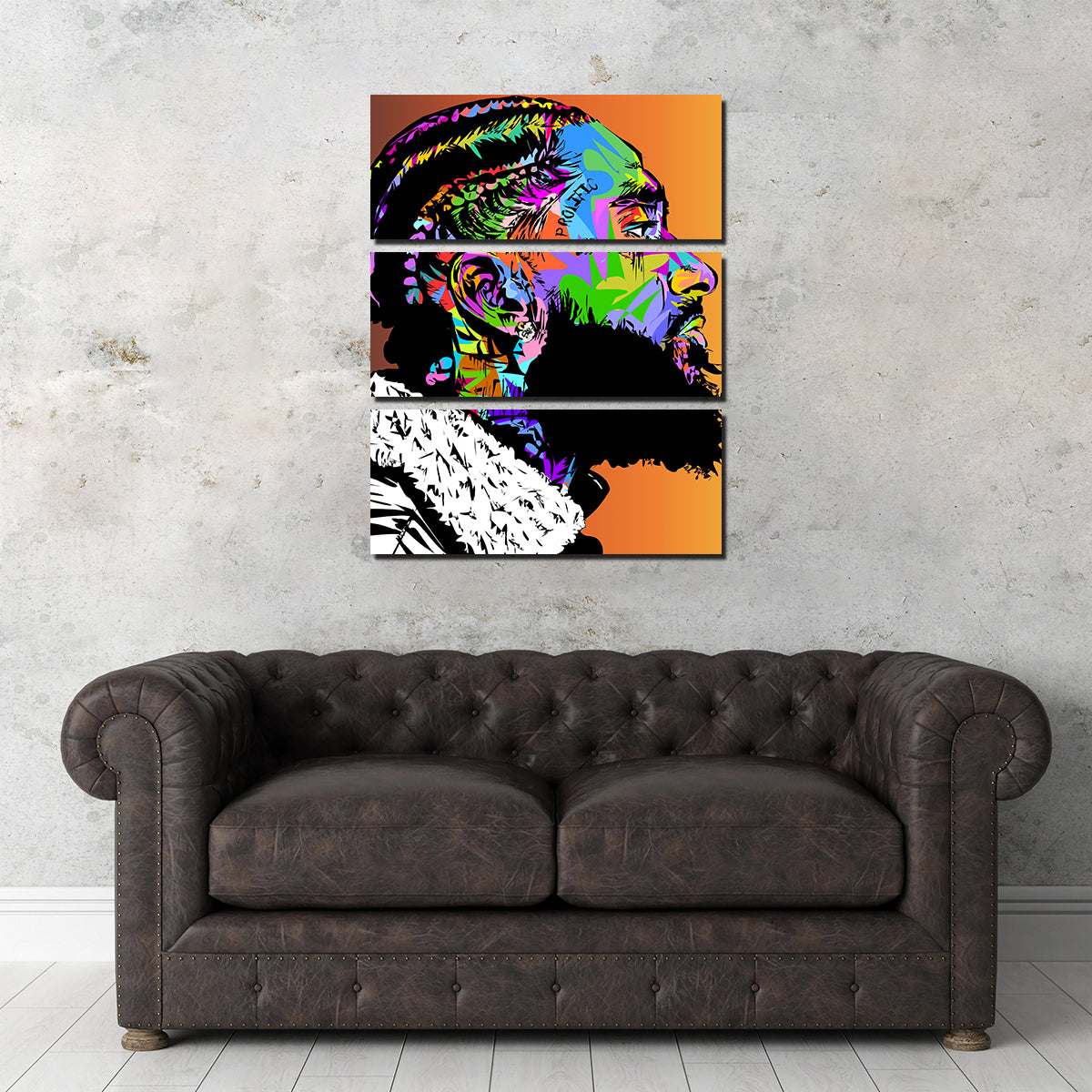 Nipsey Hustle Tribute Rip Wall Art - Premium Museum Quality Canvas