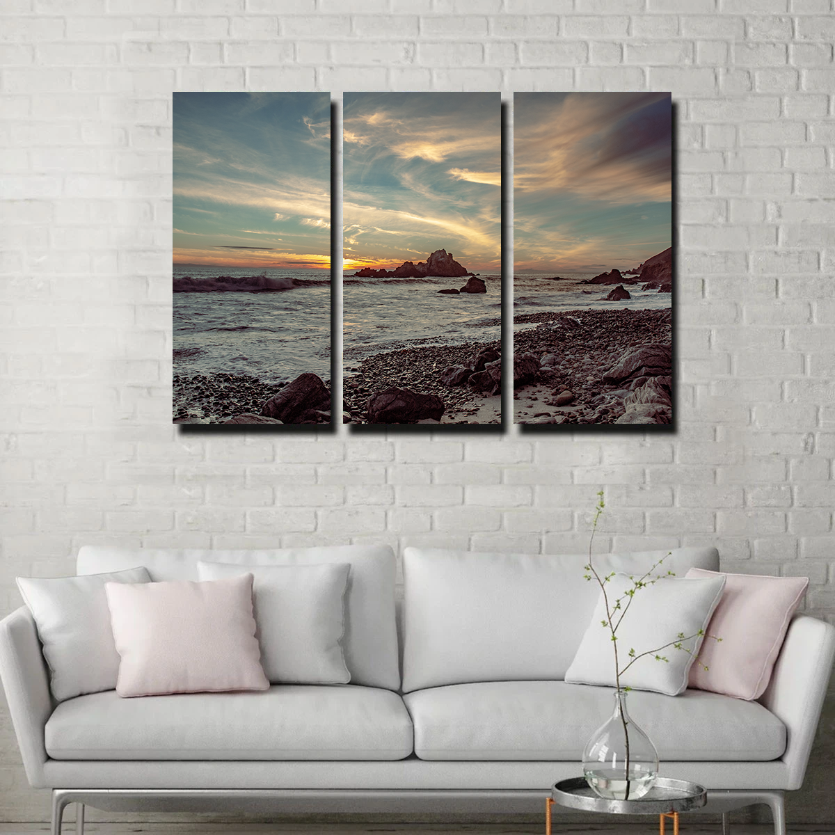 Stunning Pfieffer Beach Sunset Wall Art by Kyle Sherry