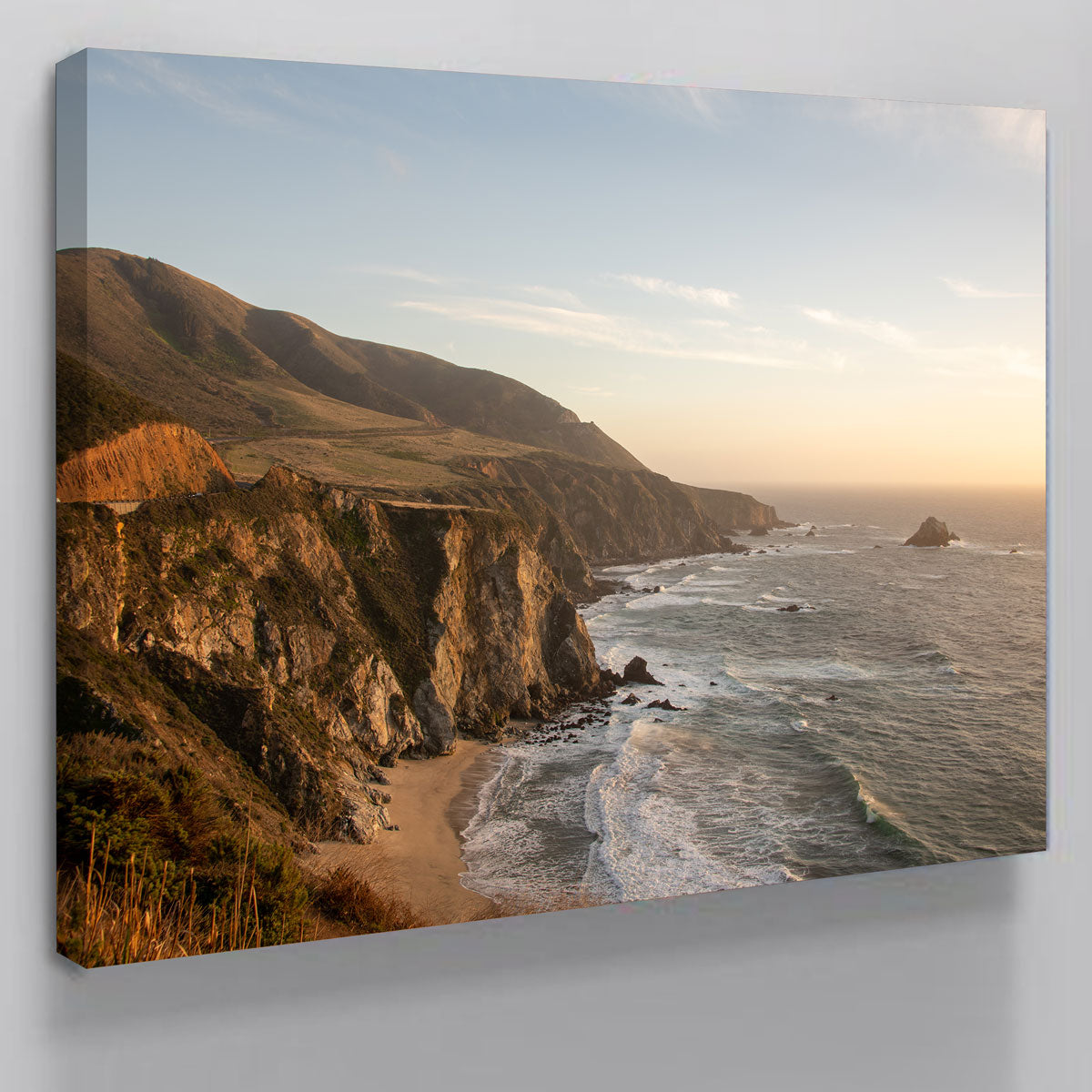 Stunning Big Sur Coastline Sunset Wall Art by Kyle Sherry