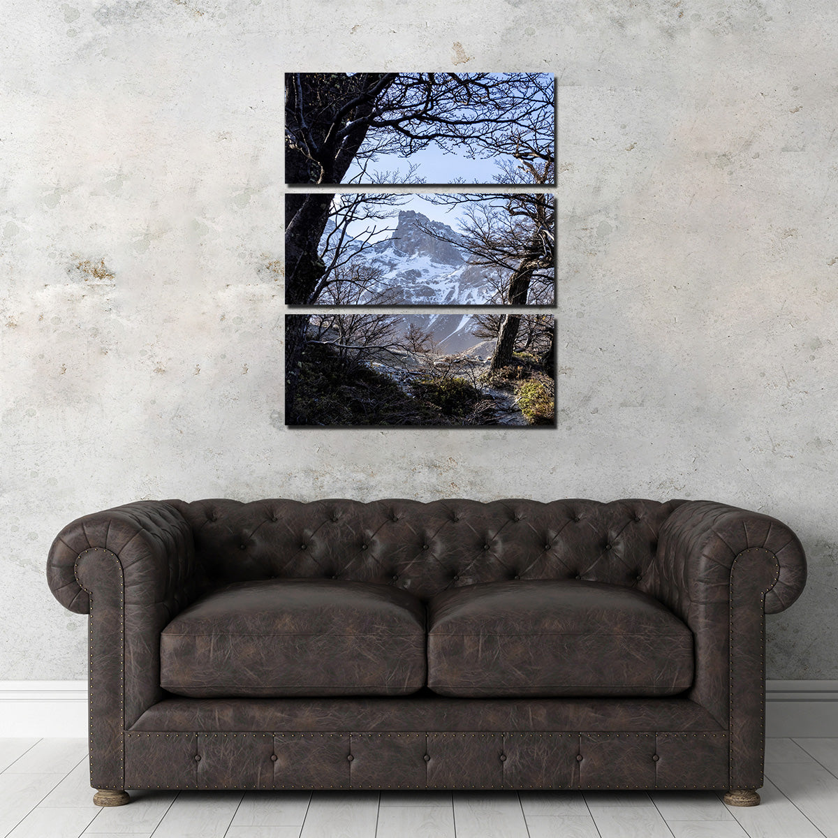 Exquisite Portal to Patagonia Canvas Print by Sofia Leite Fonseca