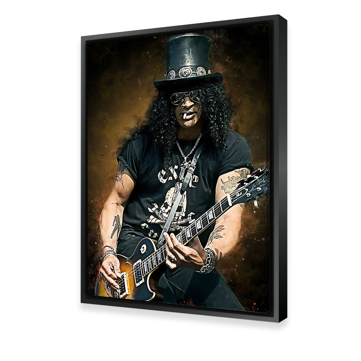Stunning Slash Paint - Handmade Artistic Canvas Prints