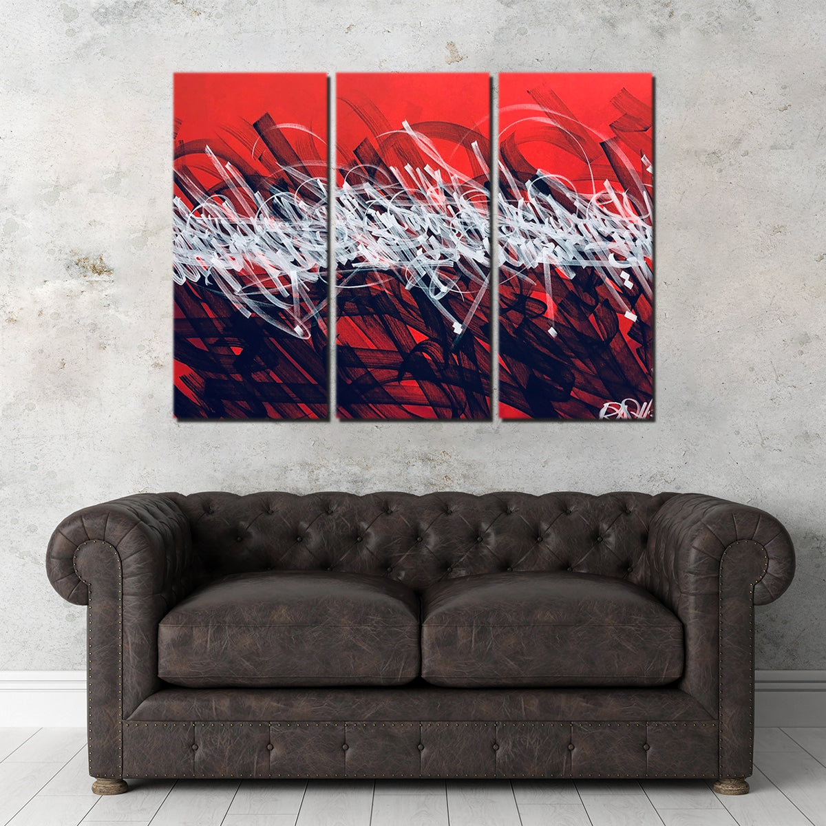 Vibrant Bash Red Wall Art for Stunning Home Decor