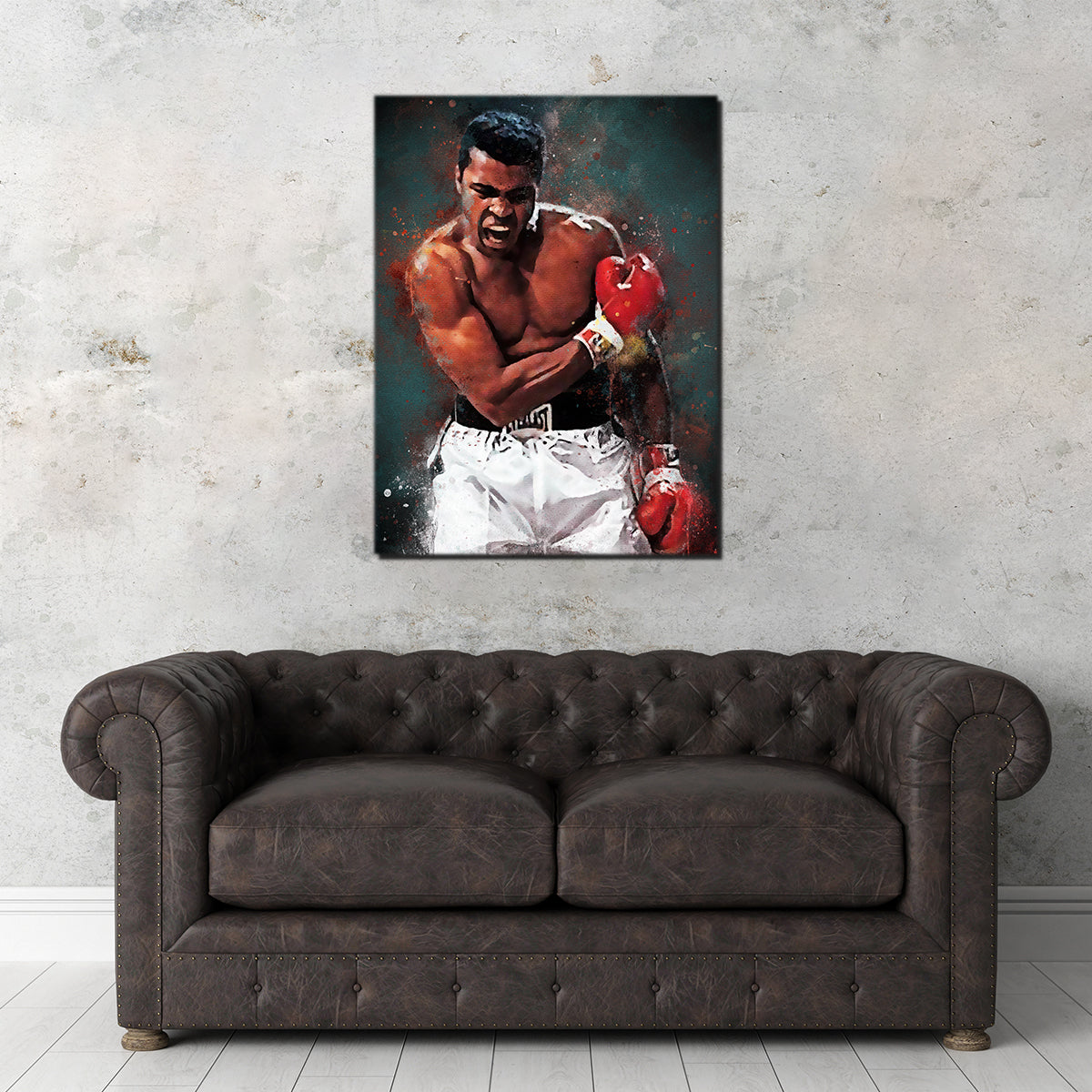Ali Premium Handmade Painting Wall Art by As4147 Studious