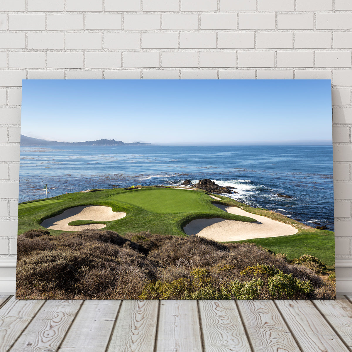 Stunning Pebble Beach Canvas Wall Art for Home Decor