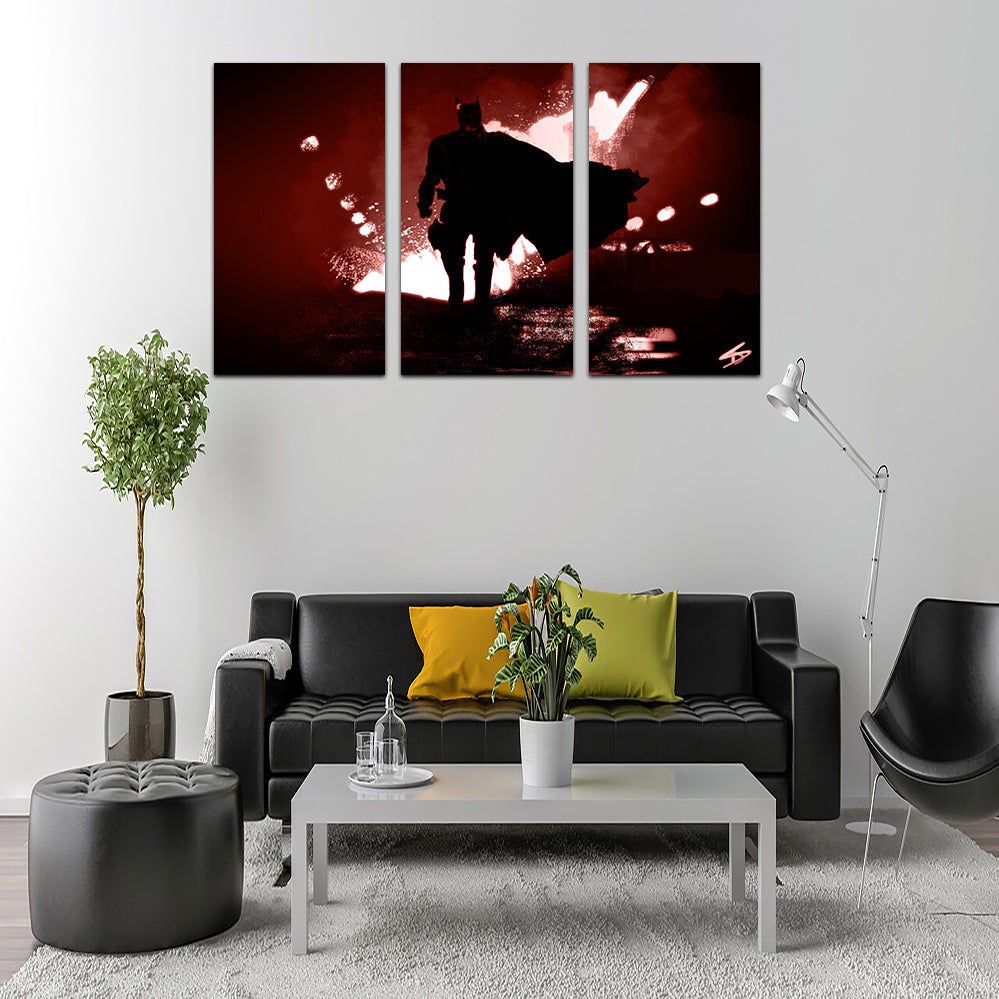Bat Man's Vengeance - Stunning Wall Art by Andy Brackpool