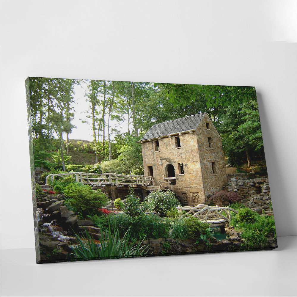 Stunning Old Mill Canvas Wall Art - Museum Quality for Your Home
