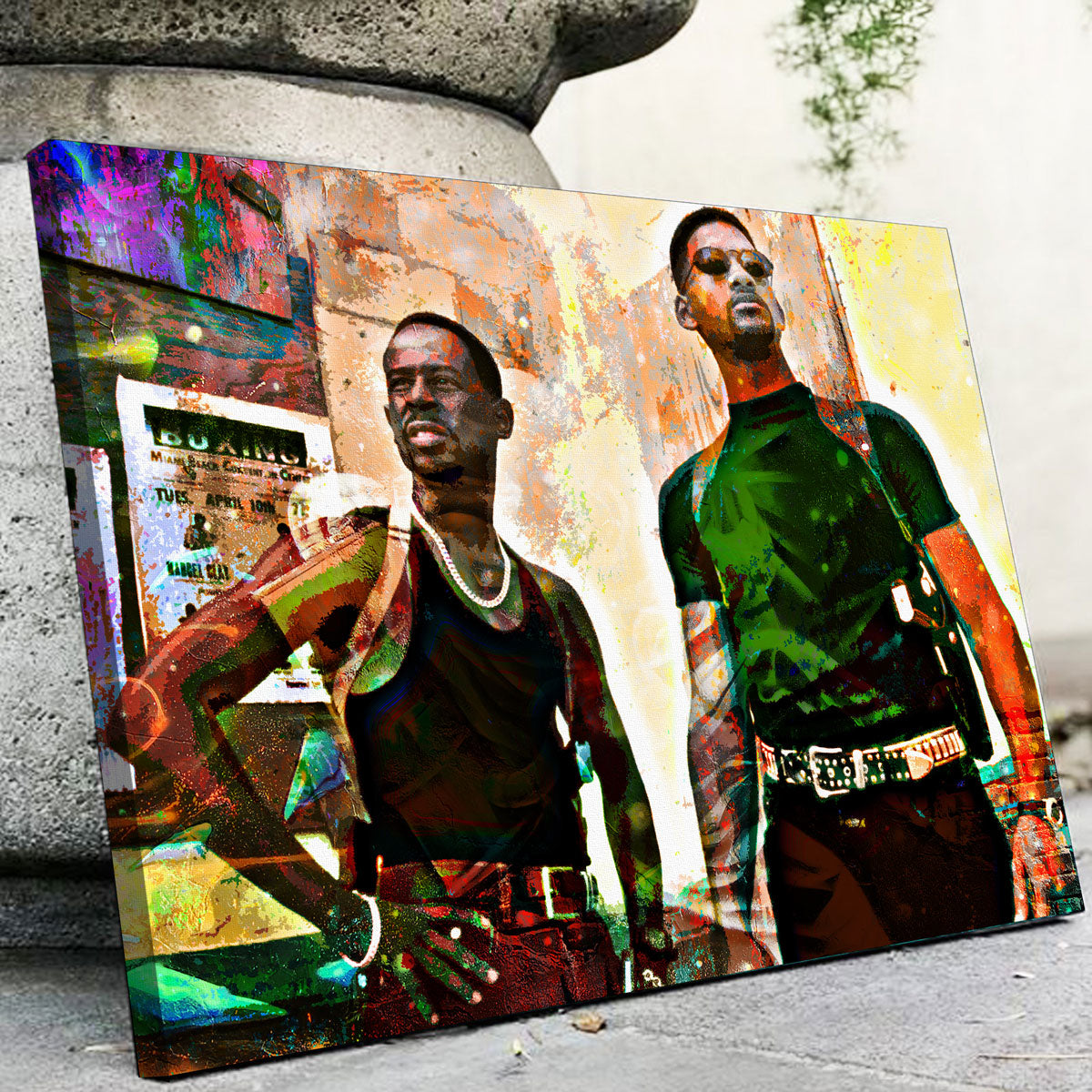 Stunning Bad Boys Wall Art for Home Decor