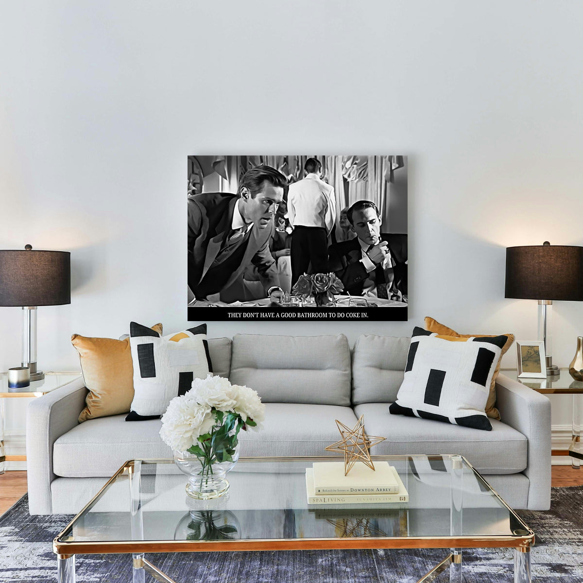 Eye - catching American Psycho Coke Wall Art for Home Decor