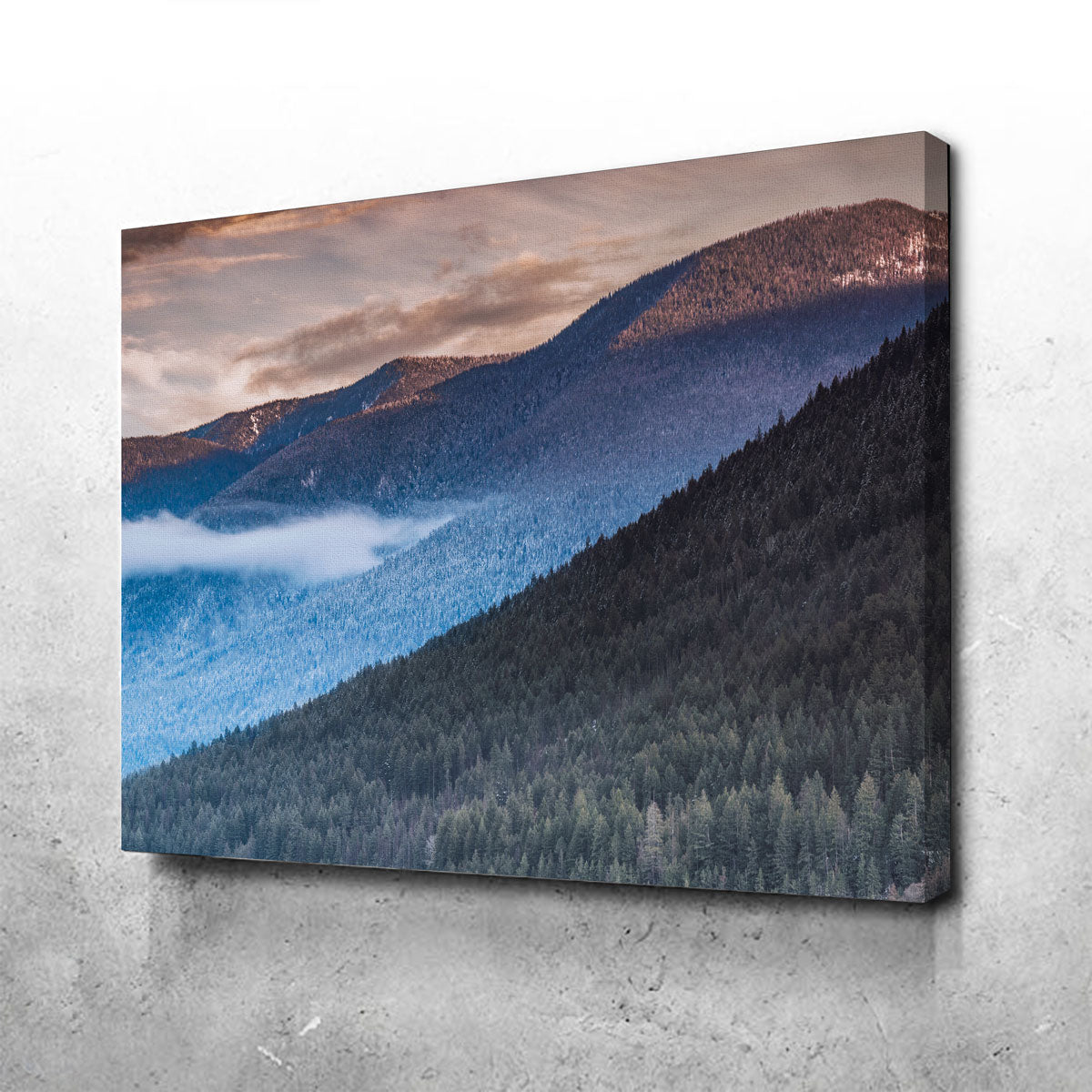 Stunning Sloping Trees Wall Art by Mike Cotton