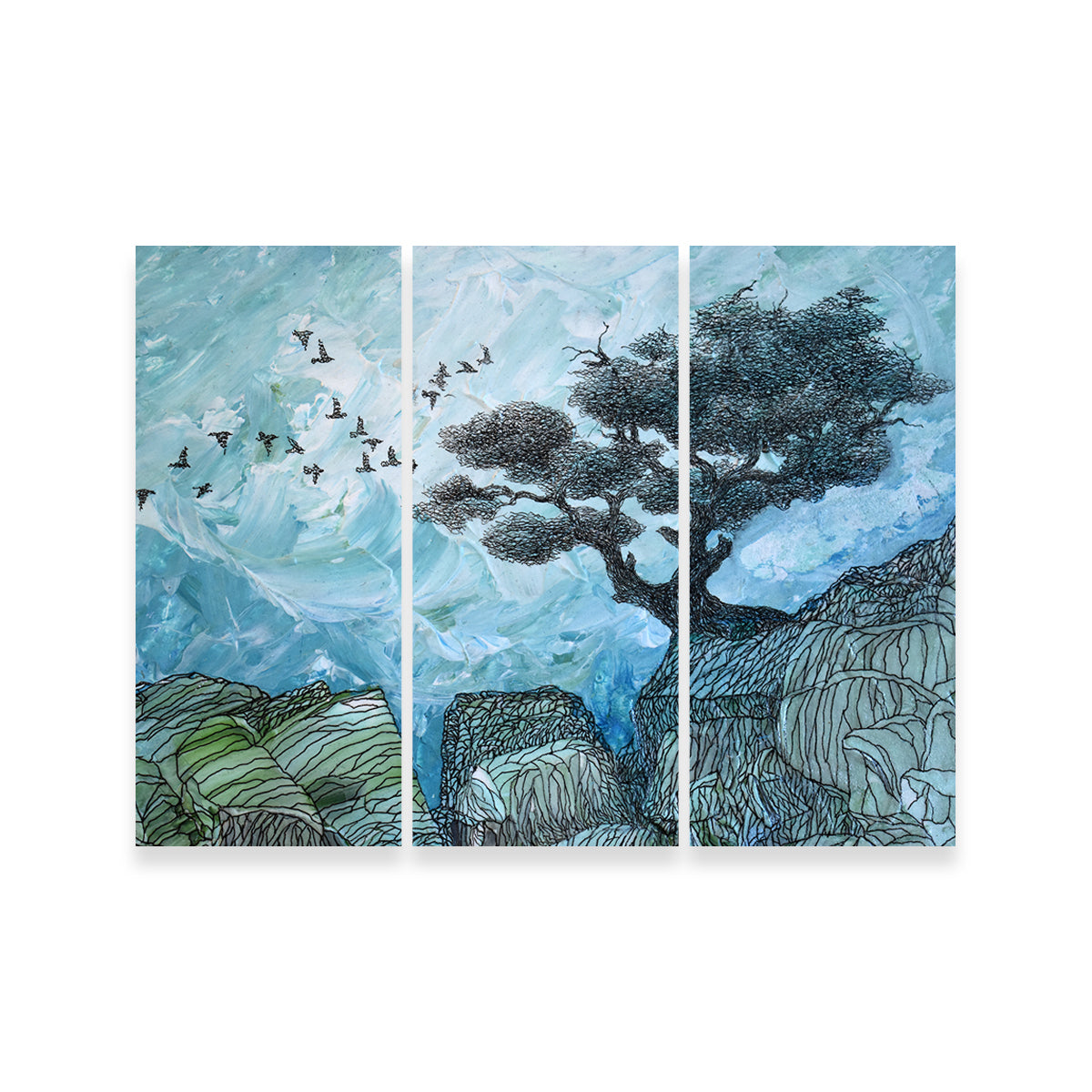 Alone, Captivating Content Wall Art by Gerry Segismundo