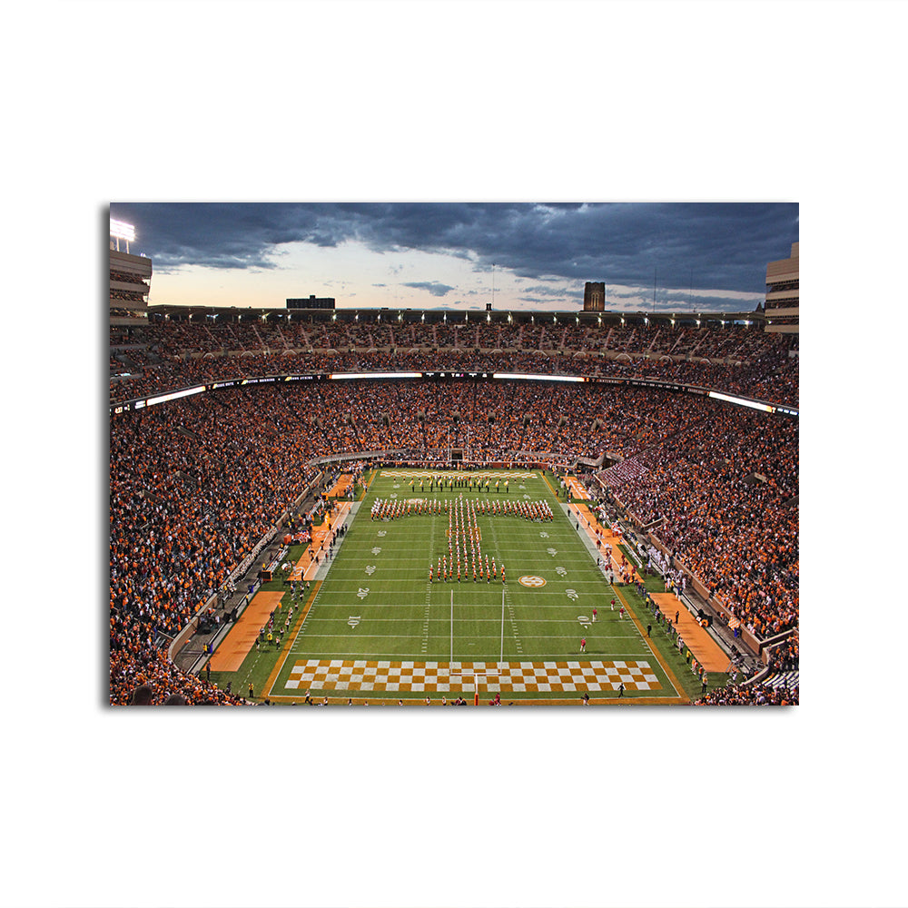 Neyland Stadium Premium Wall Art - Sustainable Kiln - Dried Pine Frame