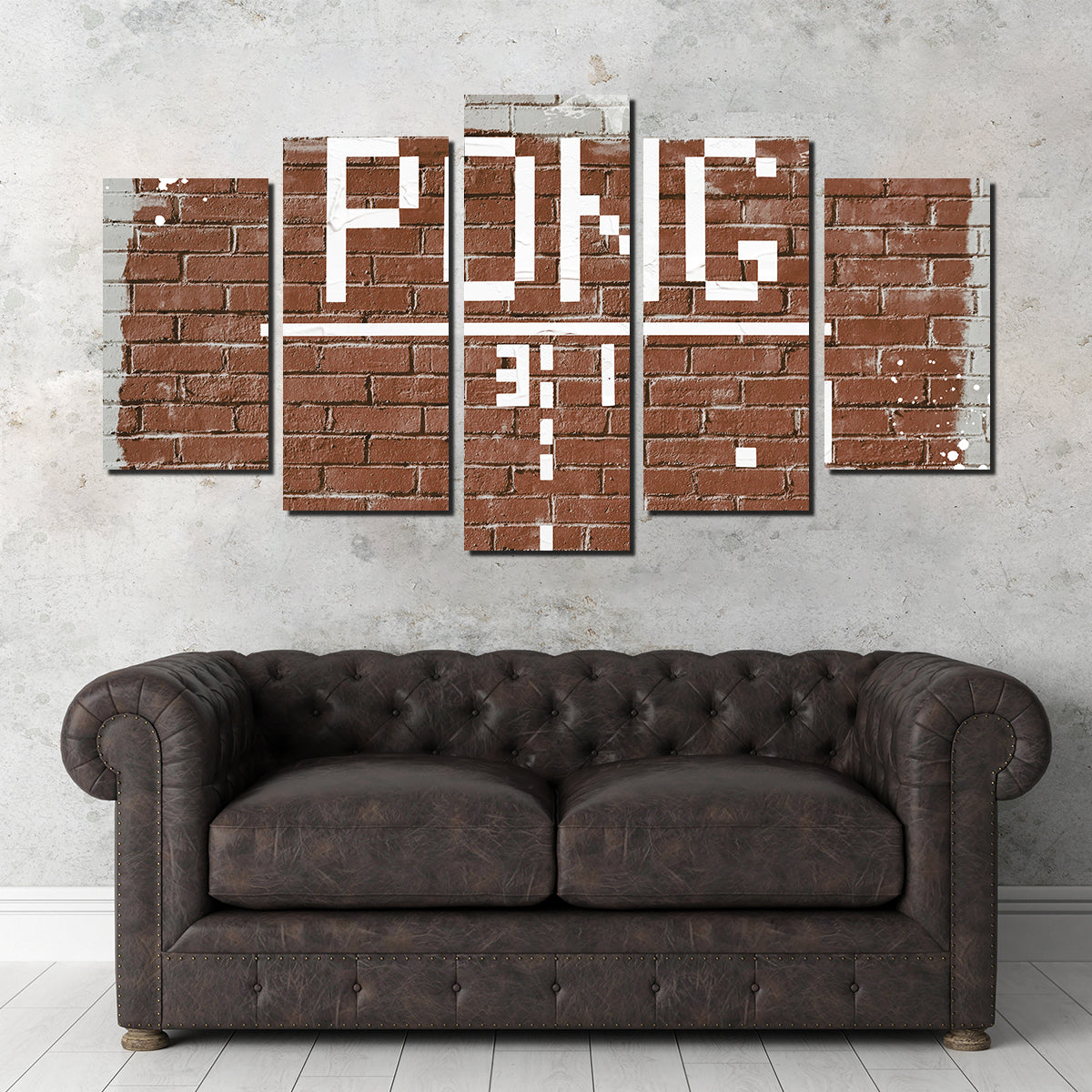 Stunning Pong Wall Art by Stephen Chambers