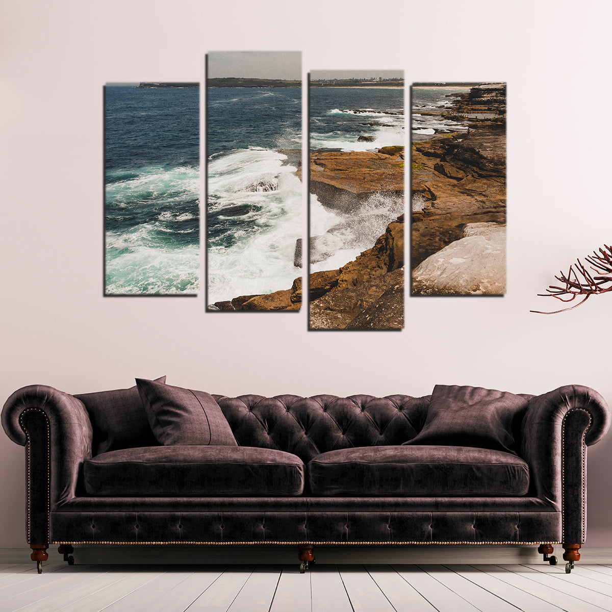 Stunning Ocean Spray Wall Art by Mike Cotton