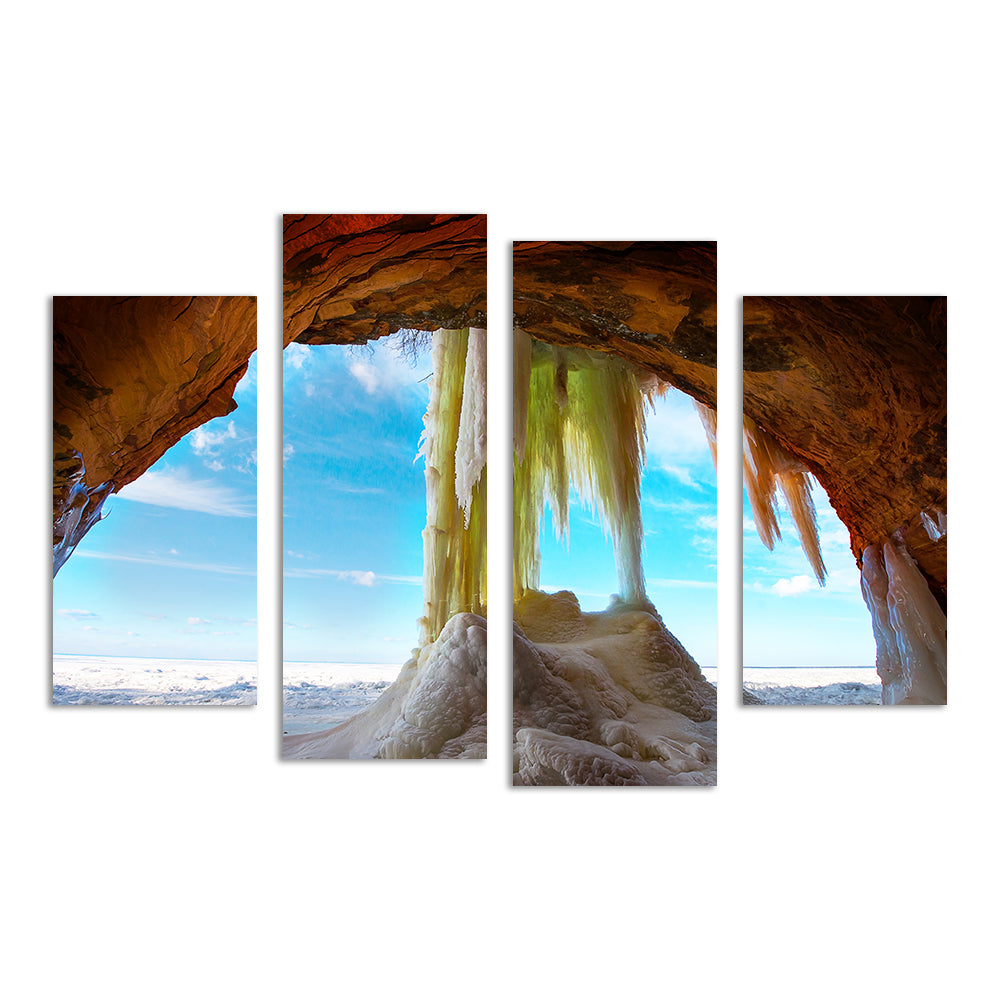 Breathtaking Apostle Islands Ice Caves Wall Art for Stunning Home Decor