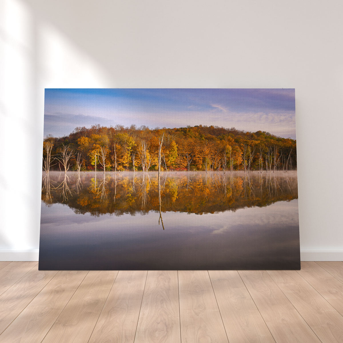 Exquisite Monksville Mist Wall Art by Dennis Maida