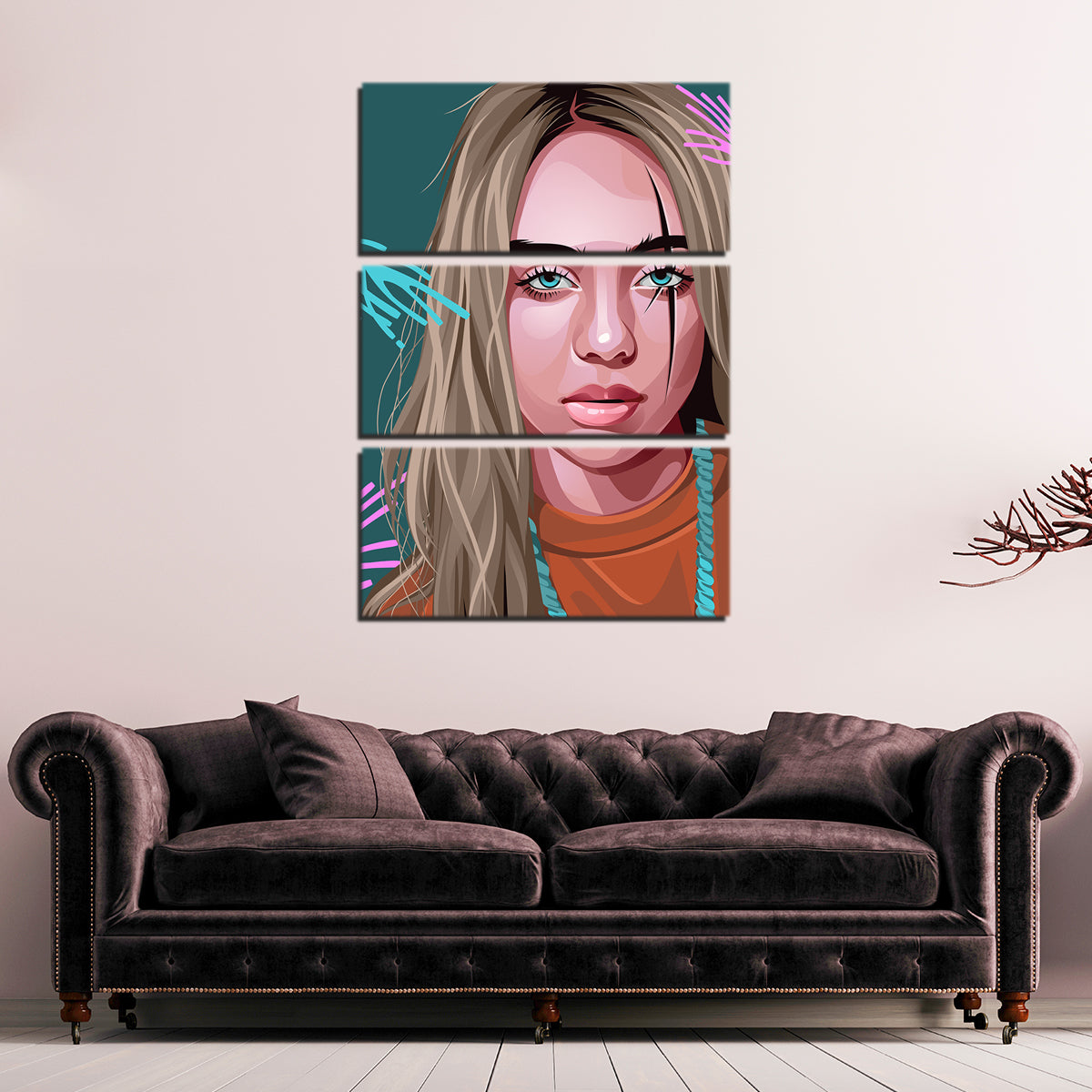 Billie Eilish Premium Wall Art - Ideal for Fans