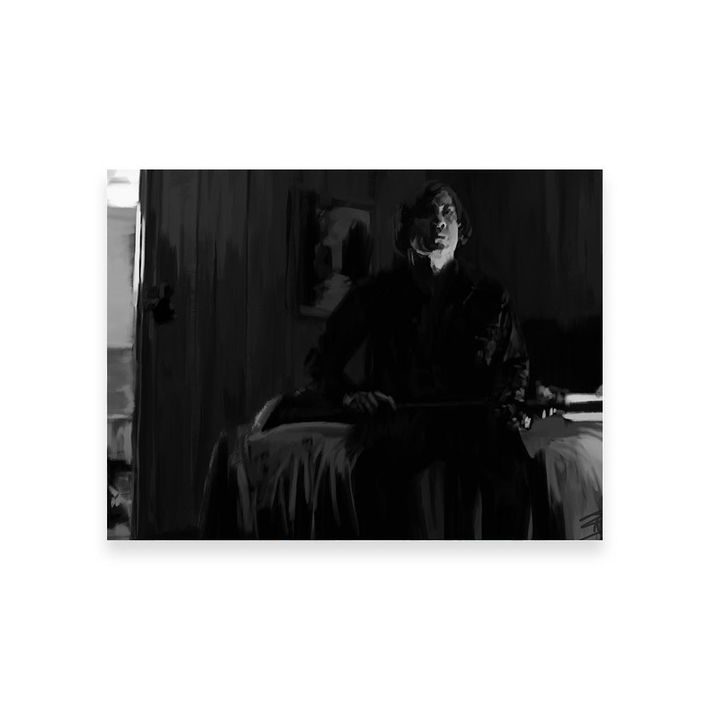 Stunning Anton Chigurh Wall Art by Andy Brackpool