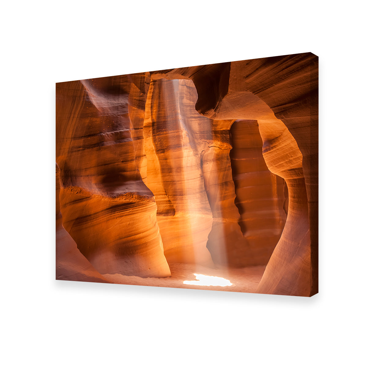 Stunning Antelope Canyon Lightbeam Wall Art by Melanie Viola