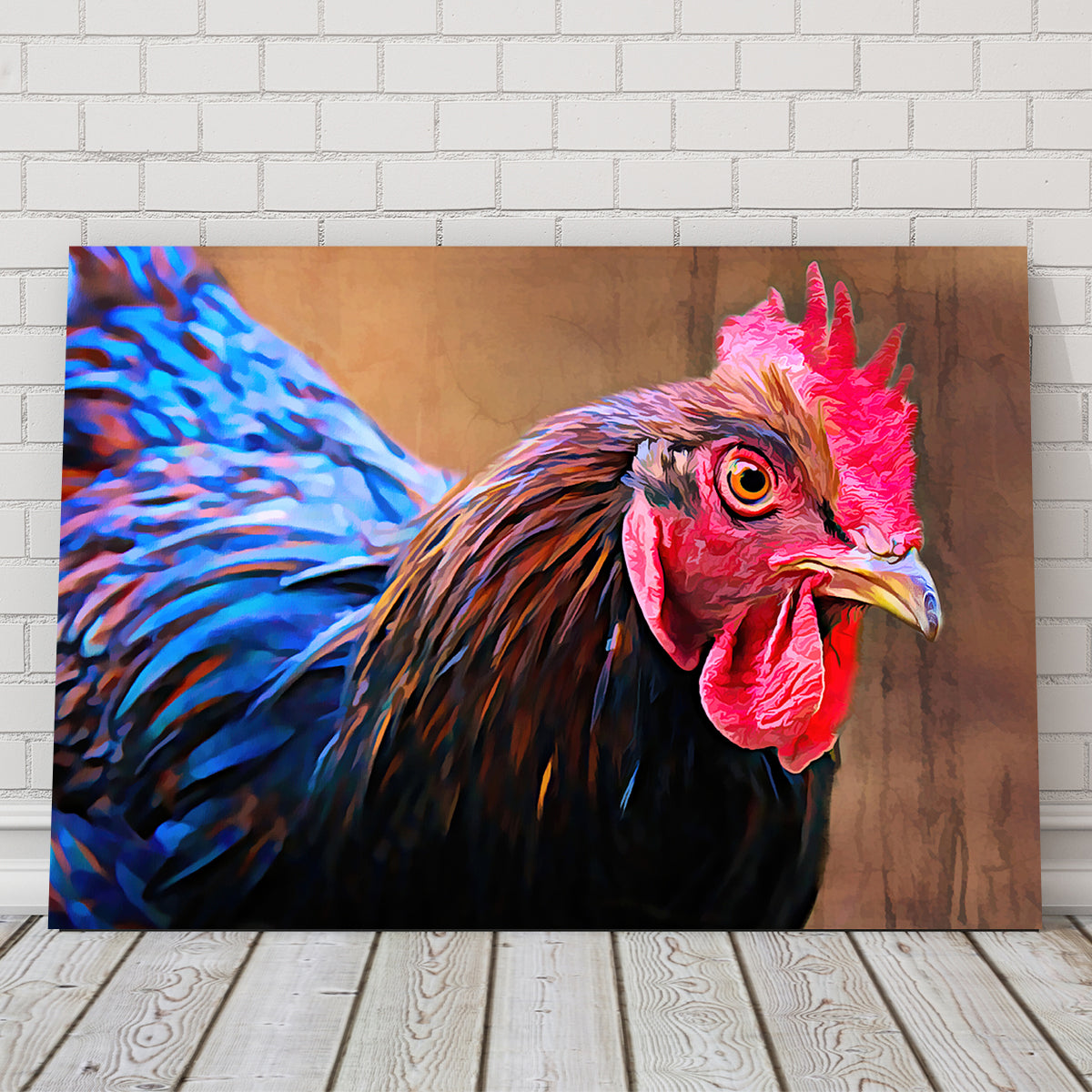 Gorgeous Australorp Chicken Wall Art by Denise Dundon
