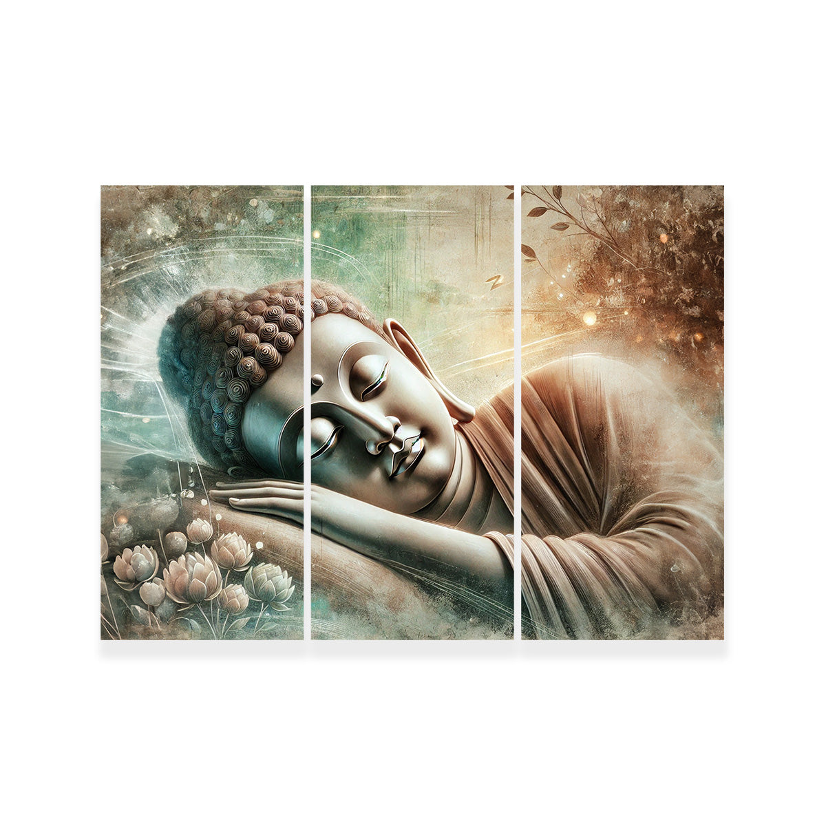 Exquisite Sleeping Buddha Wall Art for Your Home