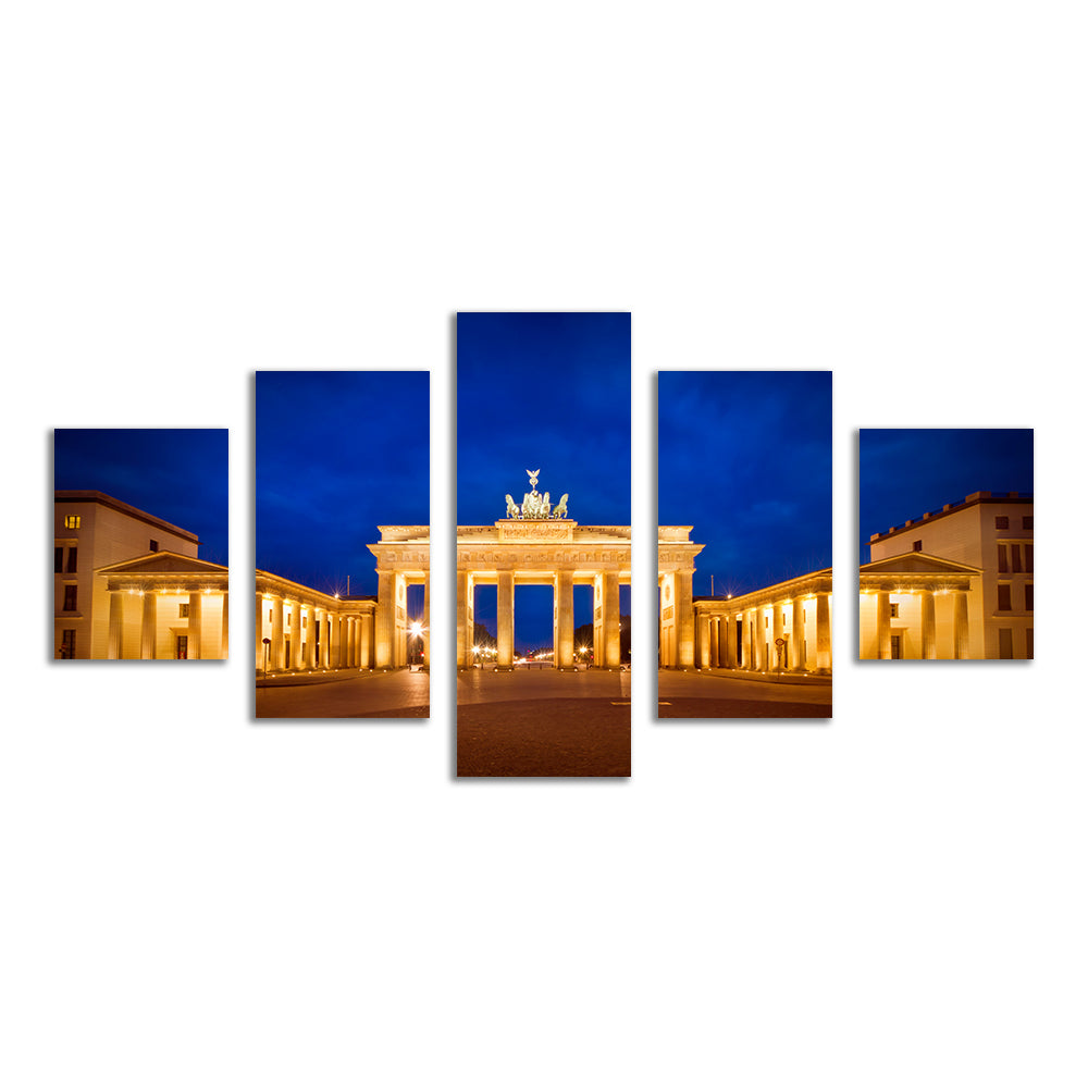 Exquisite Berlin Brandenburg Gate Wall Art by Melanie Viola