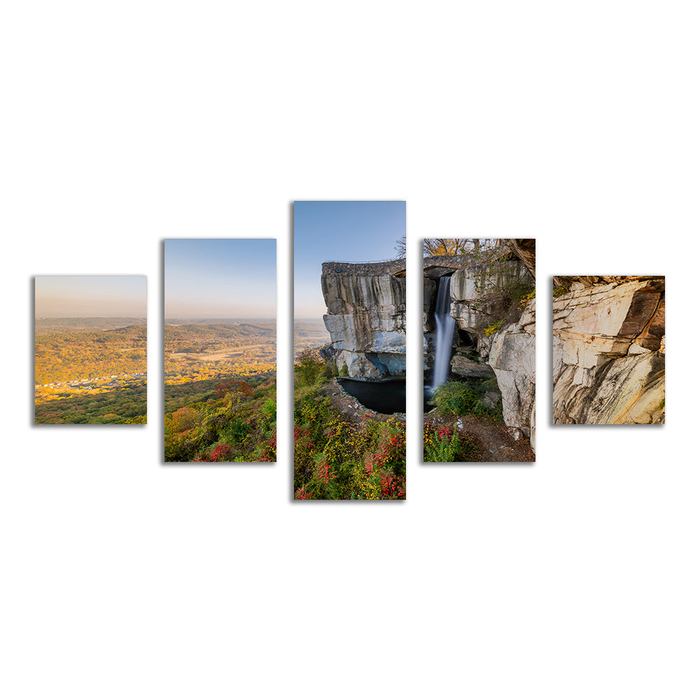 Stunning High Falls at Lookout Mountain Wall Art for Home Decor