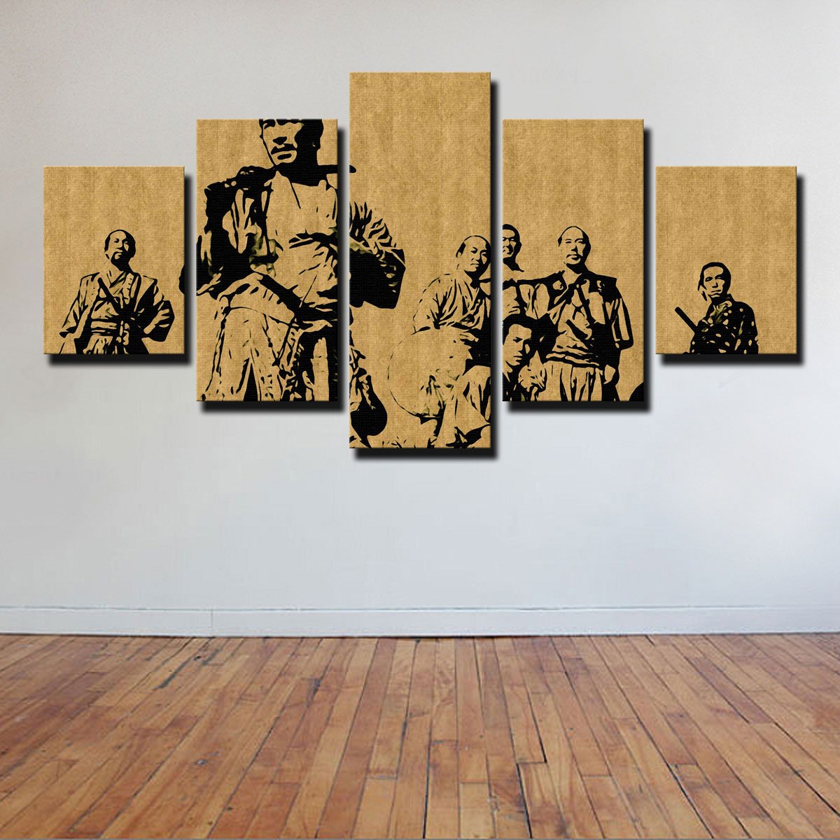 Exquisite Seven Samurai Wall Art for Stunning Home Decor