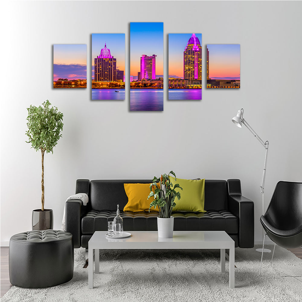 Exquisite Mobile Wall Art - Handmade Canvas Prints with Sustainable Pine Frames