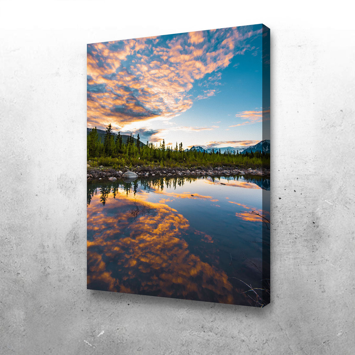 Stunning Alaskan Evening Wall Art by Lucas Moore