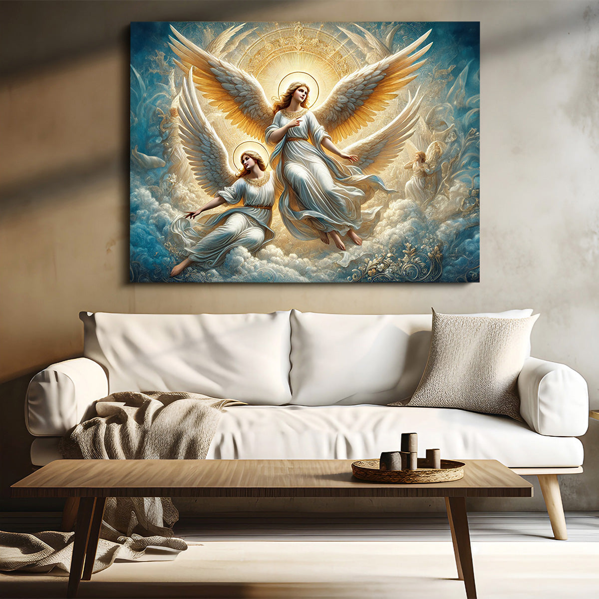 Enchanting Singing Angels Wall Art for Home Decor