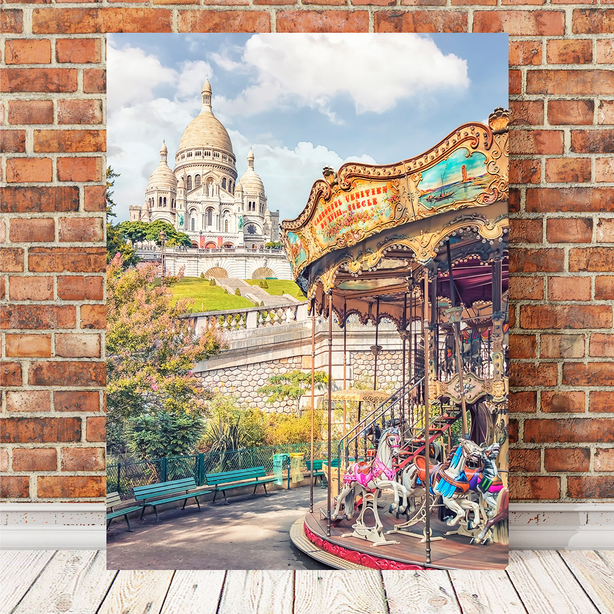 Exquisite Montmartre Wall Art by Manjik Pictures