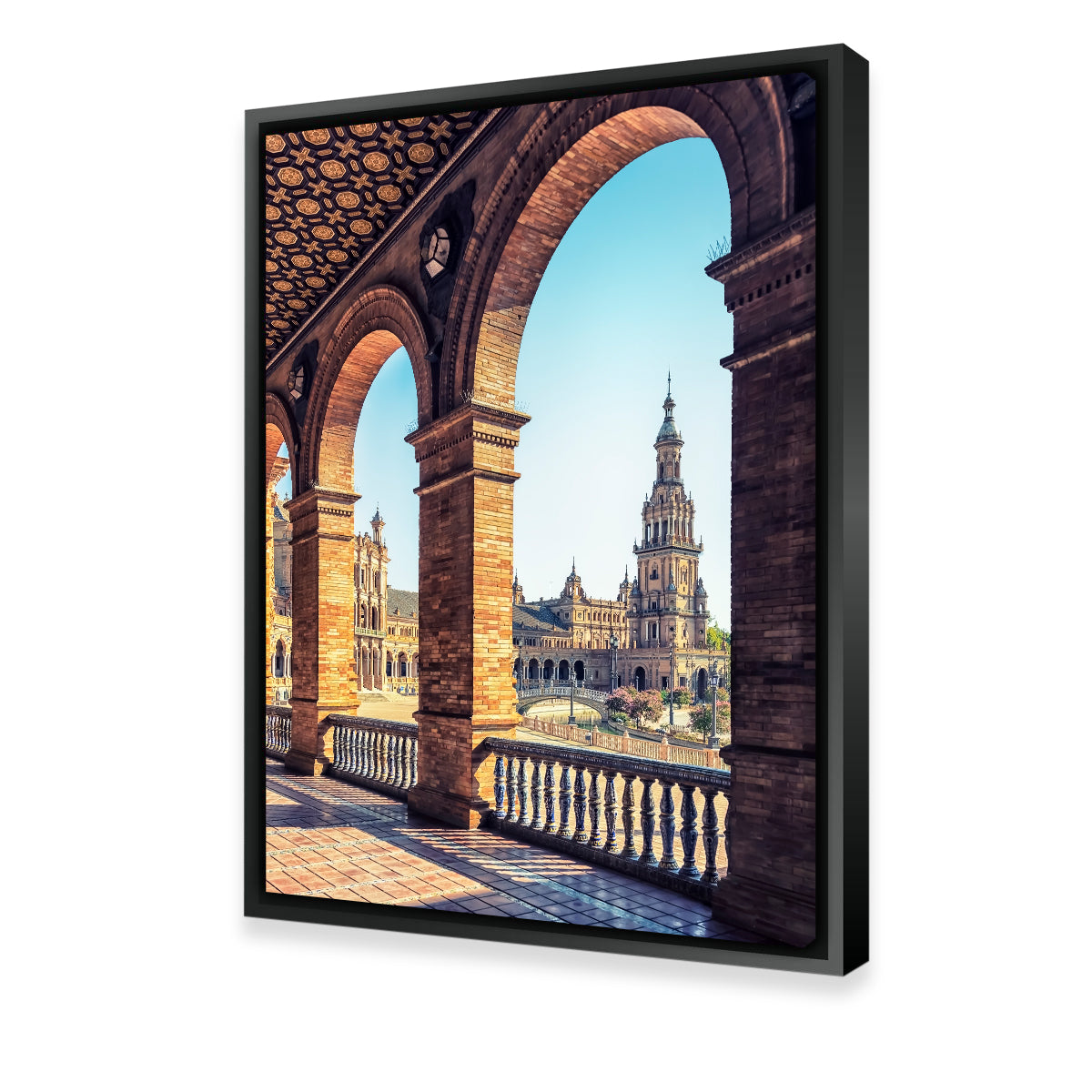 Exquisite Seville City Wall Art by Manjik Pictures