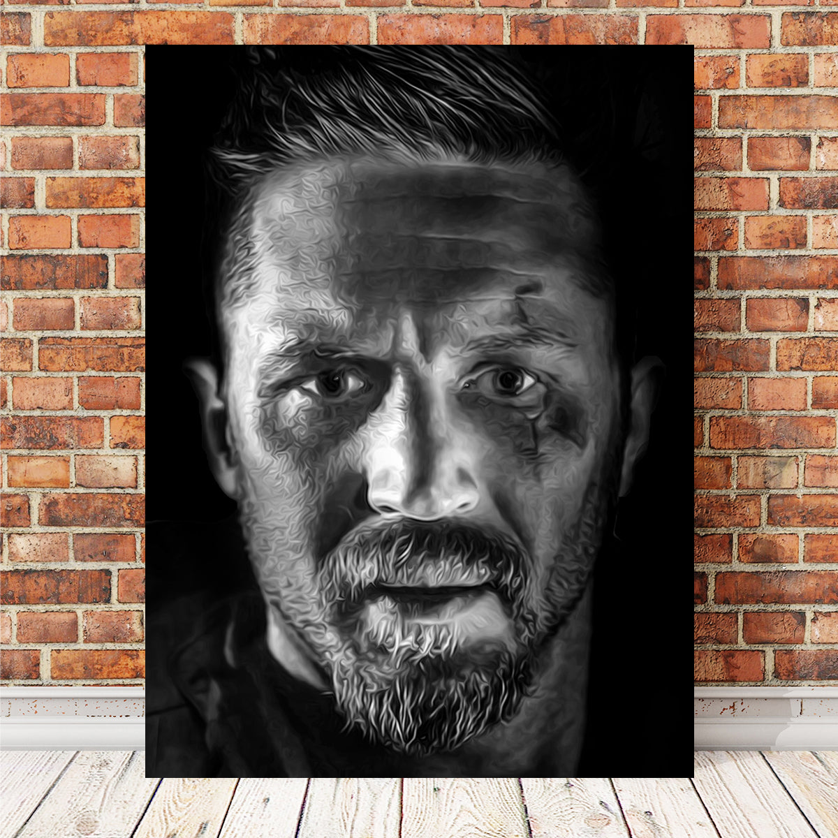 Exquisite Portrait Taboo Wall Art by George Sorin