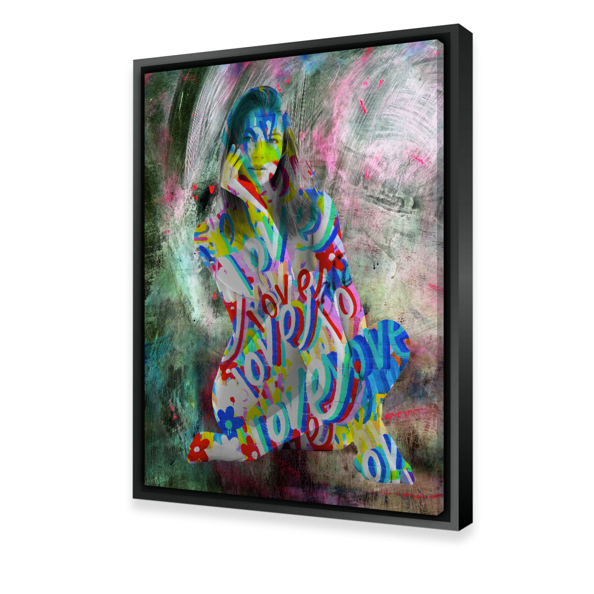 Exquisite Sitting Venus Wall Art by Stephen Chambers