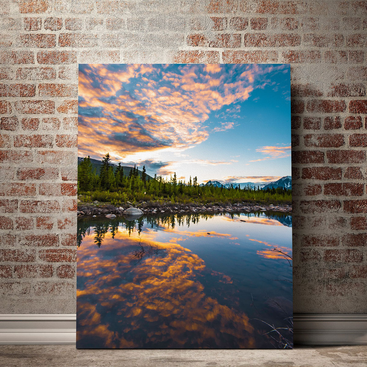 Stunning Alaskan Evening Wall Art by Lucas Moore