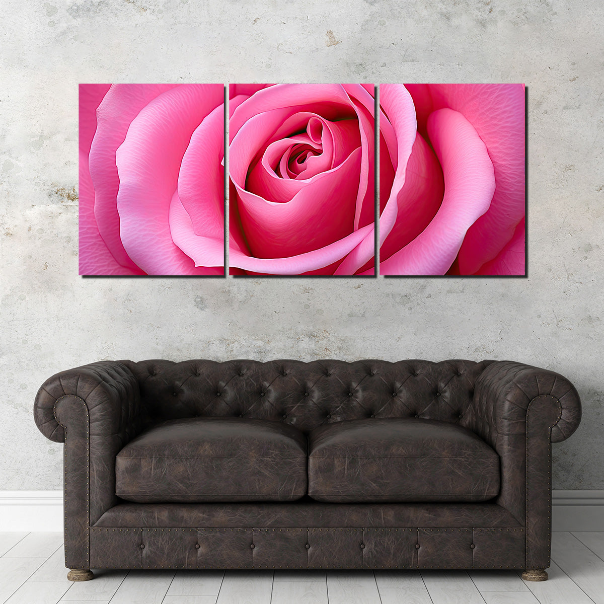 Gorgeous Pink Rose Canvas Print